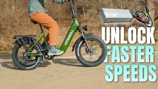 Kingbull Upgraded Controller Swap | Literider 2.0 E-bike Unlocked Speed