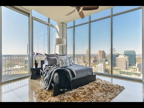 Modern Penthouse Condo in Atlanta Georgia 855 Peachtree Street Unit 3602