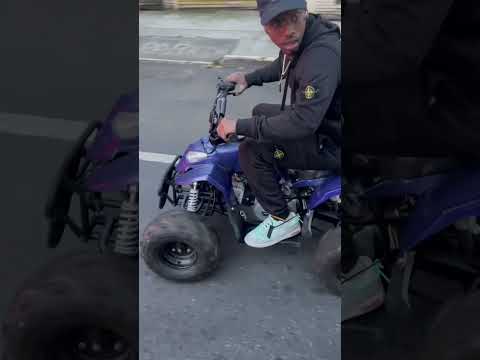 110cc mini quad brought for $50 start up after carb clean #bikelife #973nate #youtube #shorts