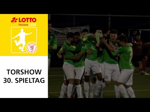 Torshow 30. Spieltag LOTTO Hessenliga 2022/2023