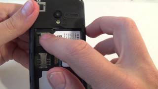 Alcatel One Touch Pixie 3 4013X - How to remove back cover and battery