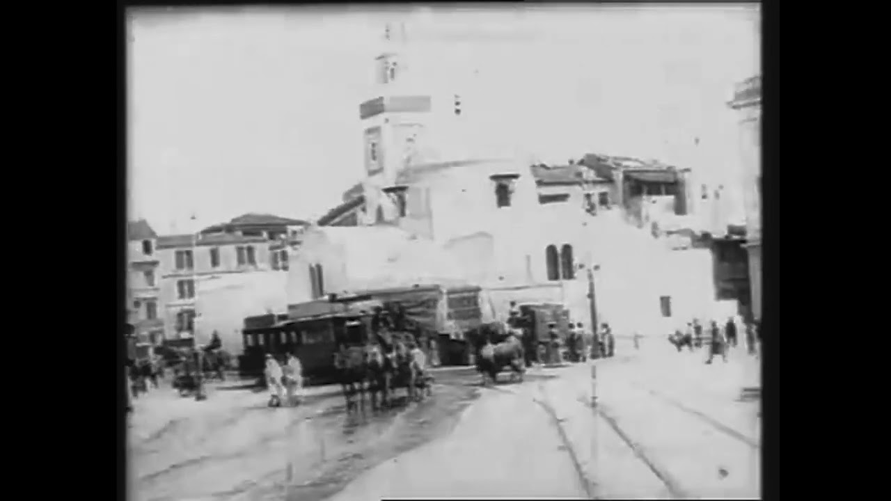 1383 - Alexandre Promio - Départ de la place du Gouvernement à Alger ( 1903 )