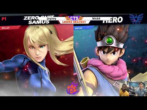 Clocktower Smash 116 - Losers - NickE (Zero Suit Samus) vs. Jayzay (Hero, Roy) - SSBU