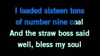KARAOKE SIXTEEN TONS