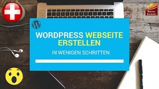 Hosttech erste Wordpress Webseite 2019 - Wordpress Tutorial 2019 - Webseite erst