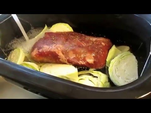 How to make corned beef brisket and Cabbage in your Rival roaster oven