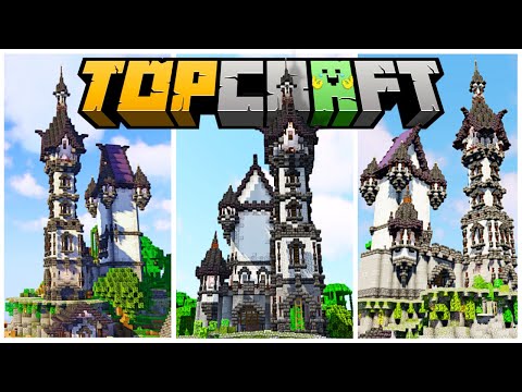 TOPCRAFT | Meu CASTELO COLOSSAL está INCRÍVEL | EP#15