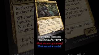 How would you build this Commander Deck? (Doran, Besieged by Time) #mtg #mtgcommander #fyp #foryou