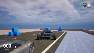 Procedural Road System | Dev Preview #8 - Vehicle Collision Detection & Obstacle Avoidance