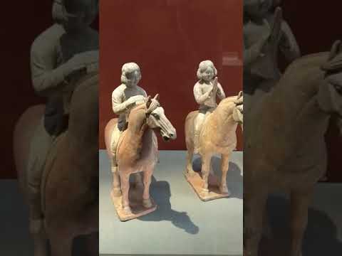 Mus&eacute;e Cernuschi - 亚洲艺术博物馆 - 唐代彩陶，唐三彩展厅