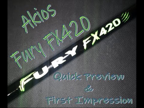 Akios Fury FX 420 Rod Quick Preview