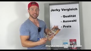 Der Beef Jerky Vergleich - Welcher Proteinsnack ist am besten?
