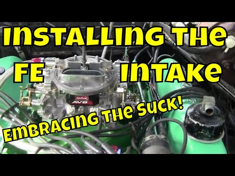 Walk Through on How to Install a 390 Ford FE Intake for the 1968 Mercury Budget Build