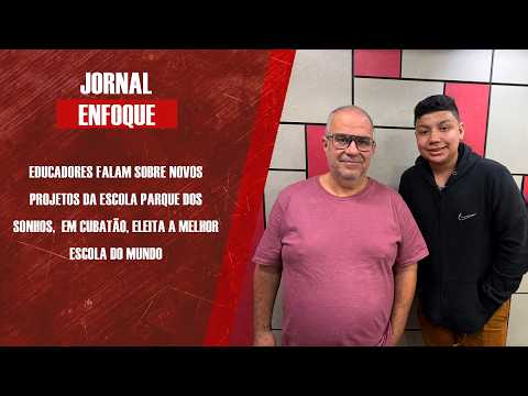 Educadores falam sobre novos projetos da Escola Parque dos Sonhos, em Cubatão
