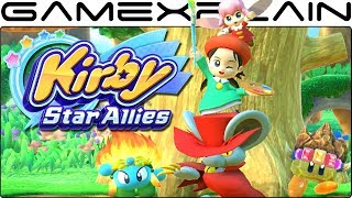 Kirby Star Allies - Dark Meta Knight, Daroach, & Adeleine & Ribbon 3.0 DLC Gameplay (Game & Watch)