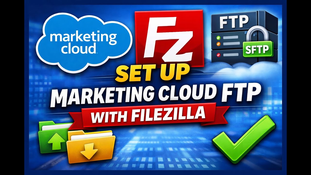 How to Set Up Marketing Cloud FTP (SFTP) Using FileZilla | Step-by-Step Tutorial