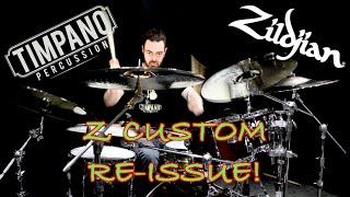 Video thumbnail for Zildjian Z Custom Series Comparison: All models! by Timpano-percussion