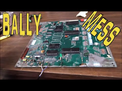 MPU Repair On A 1977 Bally Eight Ball Pinball Machine - Prom Jumpers/ Corrosion, Gameplay, Etc...