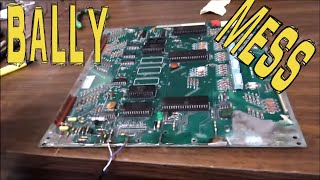 MPU Repair On A 1977 Bally Eight Ball Pinball Machine - Prom Jumpers/ Corrosion, Gameplay, Etc...
