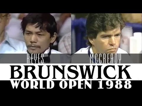 Efren Reyes vs Keith McCready, Brunswick World Open 1988