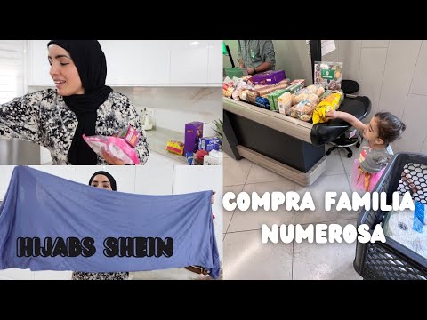 Compra Mercadona y frutería/ hijabs shein/ lo repite todo/ sin voz