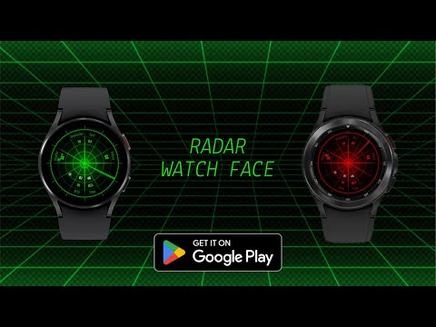 Radar Watch Face by Nodeshaper