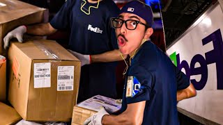 A DAY IN THE LIFE OF A FEDEX GROUND PACKAGE HANDLER!