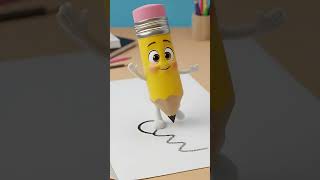 O Lápis Mágico que Adora Desenhar! ✏️✨