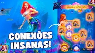 JOGANDO O SLOT DA SEREIA *MERMAID RICHES* PELA PRIMEIRA VEZ!! INACREDITÁVEL CONECTOU MUITO! 🧜‍♀️