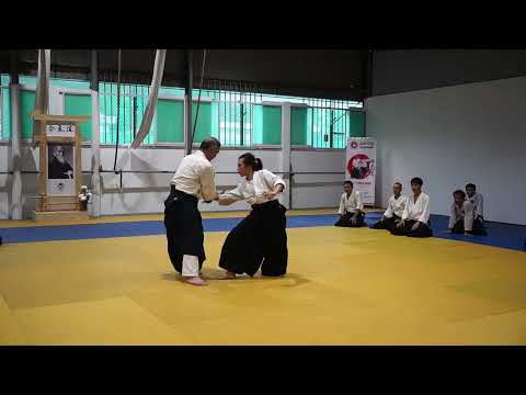 2023 HAF Aikido Seminar - Shihan Etsuji Horii - Yokomen uchi kokyu ho 3