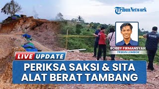 Usut Tambang Emas Ilegal NTB, Bareskrim Periksa Saksi dan Amankan Alat Berat