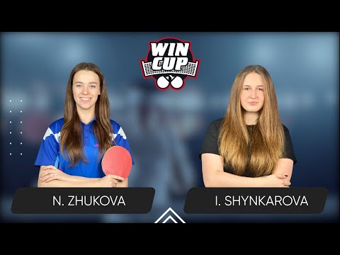 13:15 Nadiia Zhukova - Iryna Shynkarova West 2 WIN CUP 10.04.2024 | TABLE TENNIS WINCUP