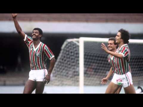 FluTV - Fluminense x Goiás: Homenagem ao Casal 20 exibida no telão do Maracanã