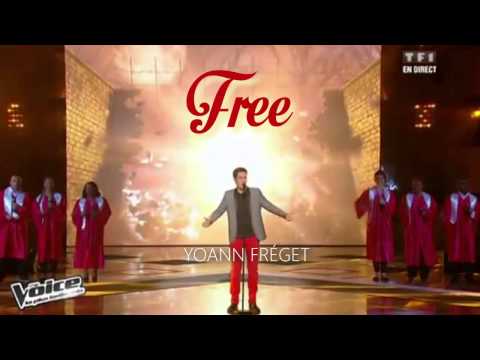 Yoann Fréget (Winner of The Voice Fr) - FREE (Stevie Wonder) – PRIME THE VOICE du 4 Mai 2013