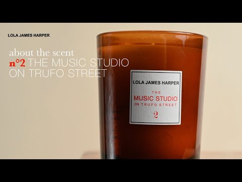 About the Scent - #2 THE MUSIC STUDIO CANDLE