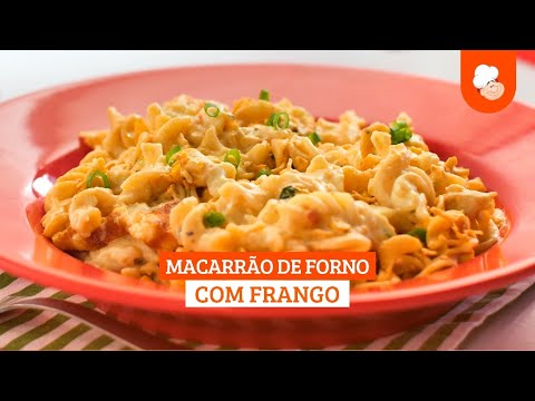 Macarrão de forno com frango — Receitas TudoGostoso