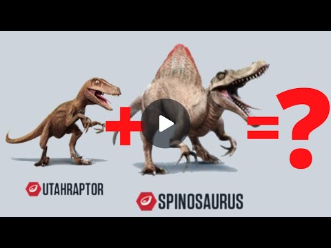 SPINORAPTOR: Spinosaurus + Utahraptor Hybrid! Epic Fights & Battles | Jurassic World The Game