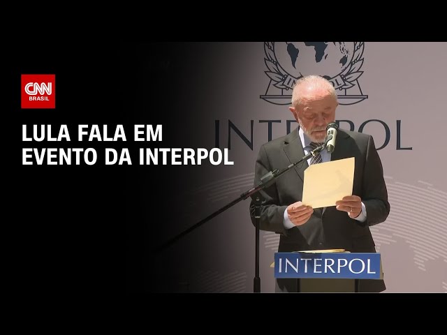 Lula discursa em cerimônia na Interpol | CNN NOVO DIA