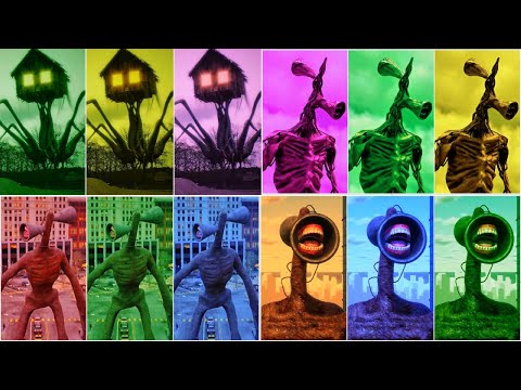 Siren head megamix coffin dance meme song cover siren head mega colour battle coffin dance