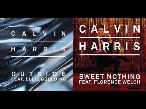Calvin Harris - Outside ft. Ellie Goulding vs. Sweet Nothing ft. Florence Welch
