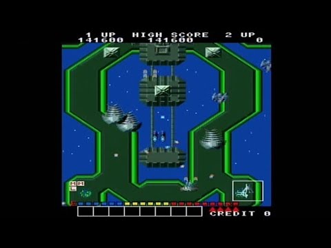 Alpha Mission full game context screenshot