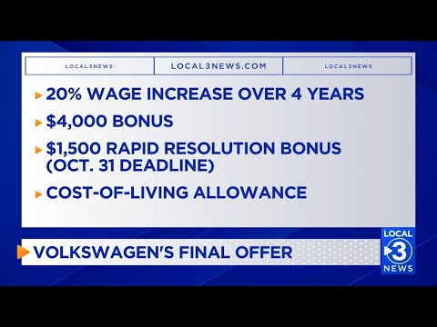 UAW preparing VW members with 'strike training' meetings