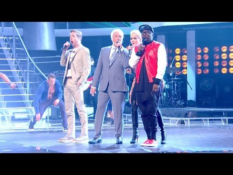 The Coaches perform "Unbelievable" The Live Quarter Finals The Voice UK 2015