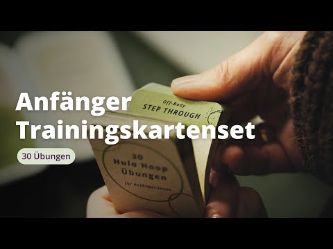 Unser exklusives Anfänger Trainingskartenset mit 30 Übungen + Bonusmaterial
