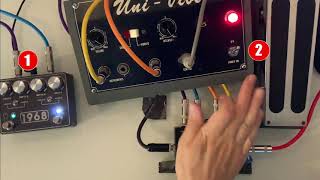 Video thumbnail for Vintage 1968 "Honey" UniVibe vs Kingtone Vibe 1968 by KingTone