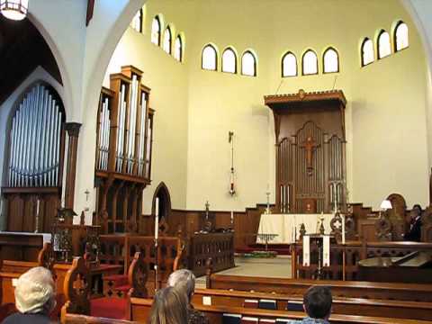 Peter Miller Performs Bach at St. John's Episcopal Church Decatur, IL