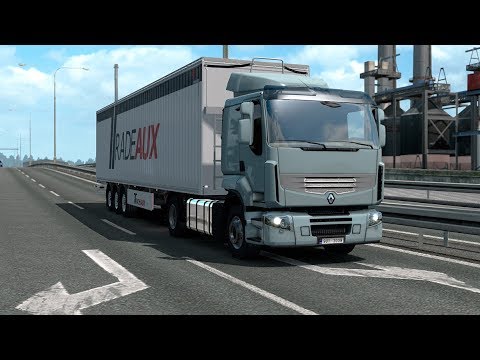 [ETS2] Euro Truck Simulator 2 1.35 - Directx 11 - Max Settings (1080P) - Reshade - Renault Premium