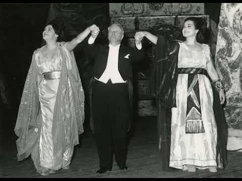 Leyla Gencer Fiorenza Cossotto Bellini Norma Oh! rimembranza! Vérone 24 07 1965