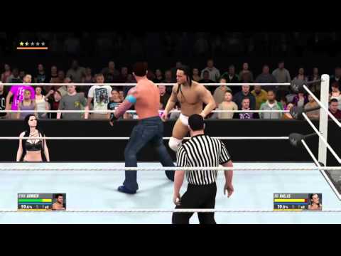WWE 2K16 Lets Play #1: Aiden fricken reversals, Bo Dallas the White Man, and RKO KO!
