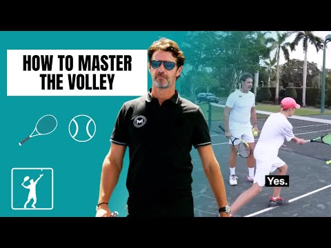 How To Master The Volley | Tennis Masterclass With Patrick Mouratoglou